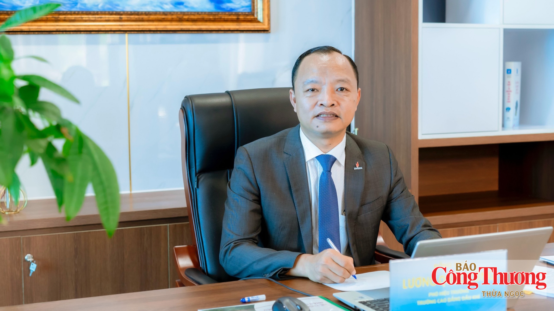 Ông Lương Quốc Kông, Phó Hiệu trưởng Trường Cao đẳng Dầu khí Việt Nam