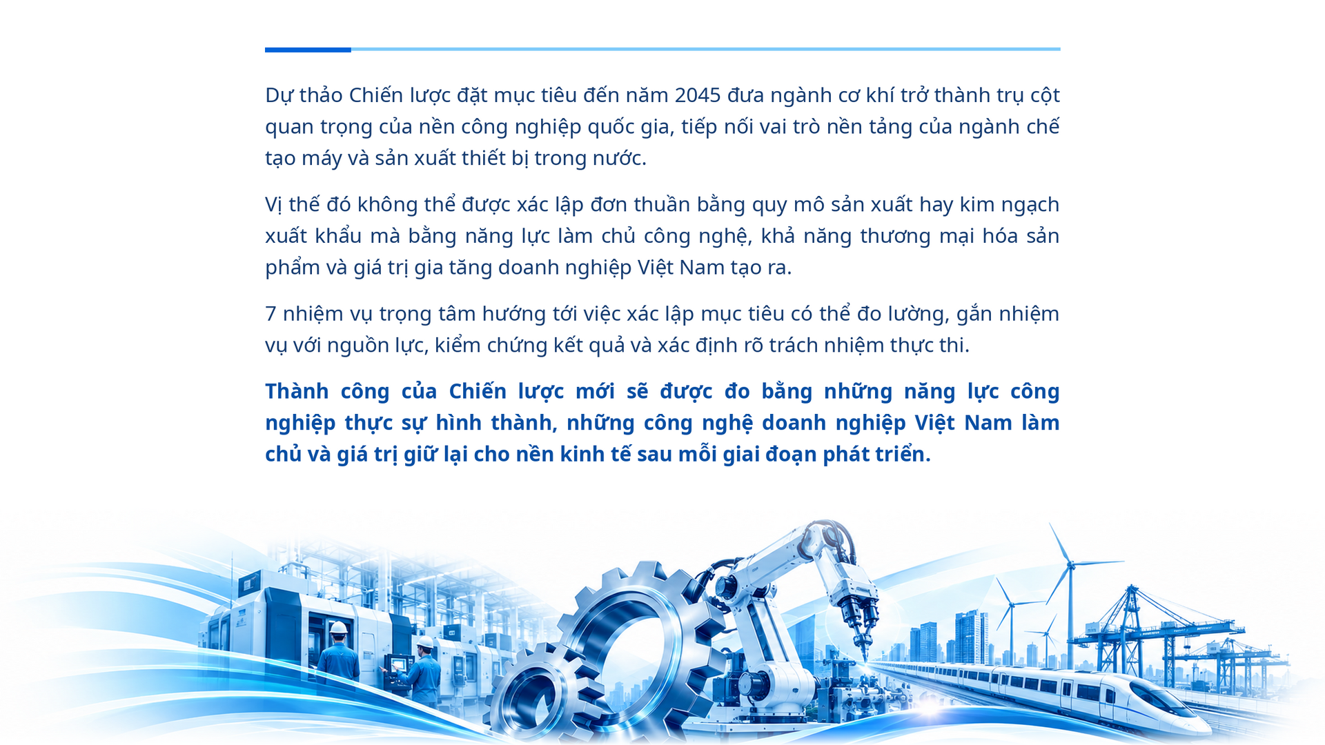 Ngành Cơ khí Việt Nam: Cần chiến lược mới để vươn mình - Kỳ 5: Lượng hóa mục tiêu, ràng buộc trách nhiệm - 11