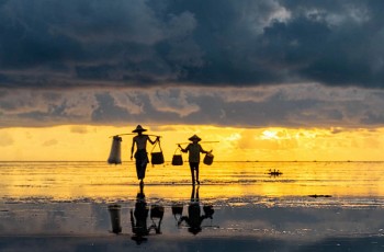 Đi Thái Bình chơi lễ 2/9, check in “biển vô cực Quang Lang” đẹp mê hồn