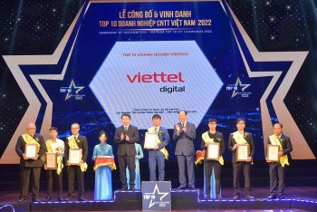 Viettel đứng đầu Top 10 doanh nghiệp công nghệ thông  tin Việt Nam 2022