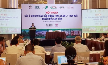 Góp ý cho Dự thảo Thông tư về quản lý, truy xuất nguồn gốc lâm sản