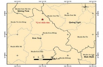 Tỉnh Kon Tum xảy ra động đất ngay trước thời điểm bão số 4 đổ bộ