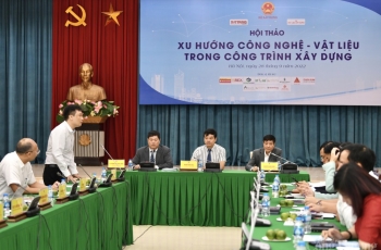 Hội thảo xu hướng phát triển vật liệu xây dựng xanh