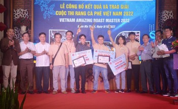 Giải nhất Cuộc thi Rang cà phê Việt Nam 2022 thuộc về ai?