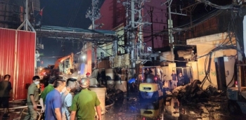 Cháy lớn tại một công ty giấy ở Phong Khê -Bắc Ninh