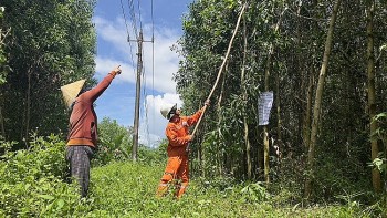 PC Quảng Ngãi: Tuyên truyền sử dụng điện an toàn mùa mưa bão