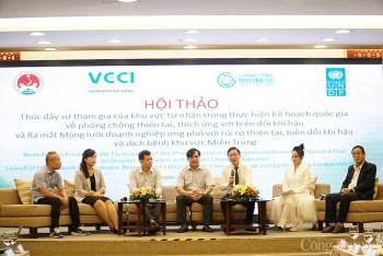 Thành lập mạng lưới doanh nghiệp ứng phó biến đổi khí hậu, rủi ro thiên tai và dịch bệnh miền Trung