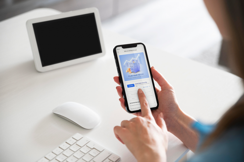 Nở rộ sản phẩm đầu tư qua app ngân hàng