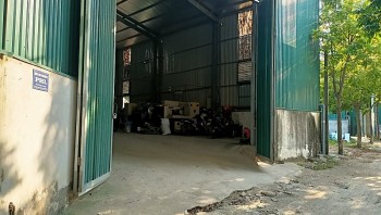 Đức Thượng - Hoài Đức: Biến đất nông nghiệp thành nhà xưởng cho thuê trái phép