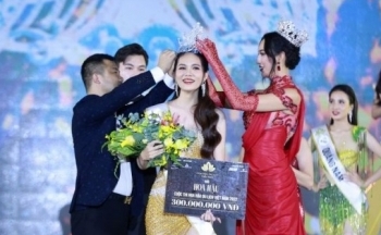 Người đẹp Thái Bình Lương Kỳ Duyên đăng quang Hoa hậu Du lịch Việt Nam 2022