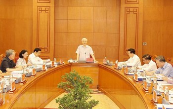 Tổng Bí thư Nguyễn Phú Trọng họp Thường trực Ban Chỉ đạo TW về phòng chống tham nhũng, tiêu cực