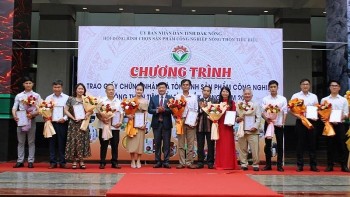 Đắk Nông: 22 sản phẩm đạt chứng nhận sản phẩm công nghiệp nông thôn tiêu biểu cấp tỉnh