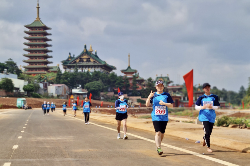 Gia Lai: Giải chạy marathon gây quỹ 