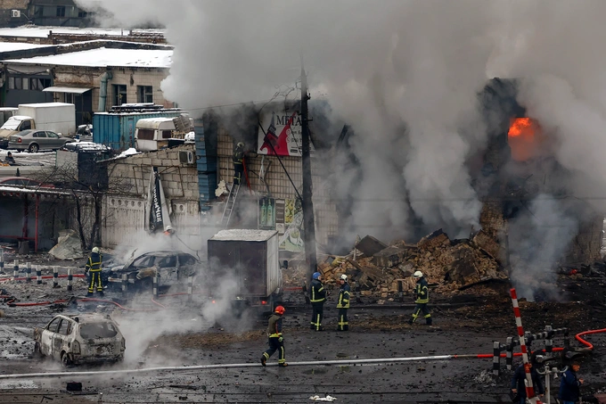 Chiến sự Nga-Ukraine ngày 24/11: Nga mở đợt không kích quy mô lớn vào Ukraine