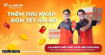 Nhu cầu vận chuyển hàng hóa tăng, Lahamove miễn chiết khấu cho đối tác tài xế