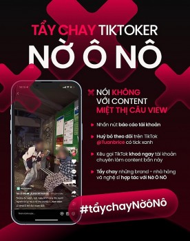 TikToker Nờ Ô NÔ “lên giọng”: “Không bao giờ tẩy chay được tôi!”