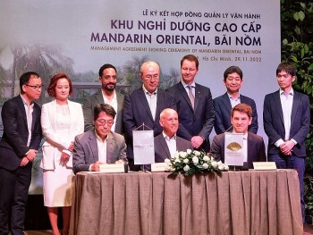 Dự án nghỉ dưỡng tại Bãi Nồm của Indochina Kajima sẽ do Mandarin Oriental quản lý vận hành