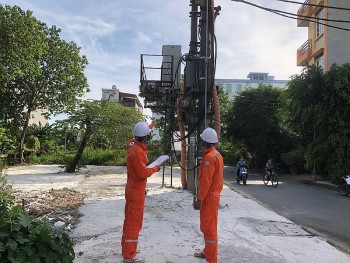 Điện lực An Dương tăng cường dịch vụ bảo dưỡng bao thầu trạm biến áp
