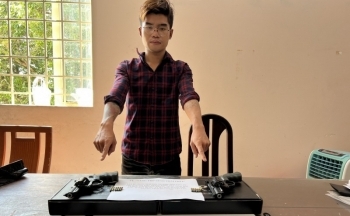 Tây Ninh: Tạm giữ Ngô Hoàng Khang để điều tra vụ thuê nhà buôn súng