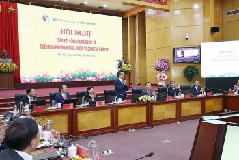 Bộ Tài nguyên và Môi trường tổ chức Hội nghị tổng kết công tác năm 2022, triển khai công tác năm 2023