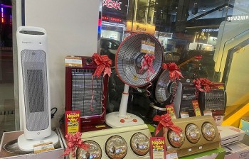 Thị trường thiết bị sưởi ấm mùa đông tăng mạnh do thời tiết giá rét