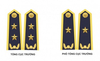 Từ ngày 1/1/2023, lực lượng Quản lý thị trường chính thức sử dụng cấp hiệu mới