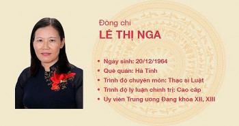 Đồng chí Lê Thị Nga