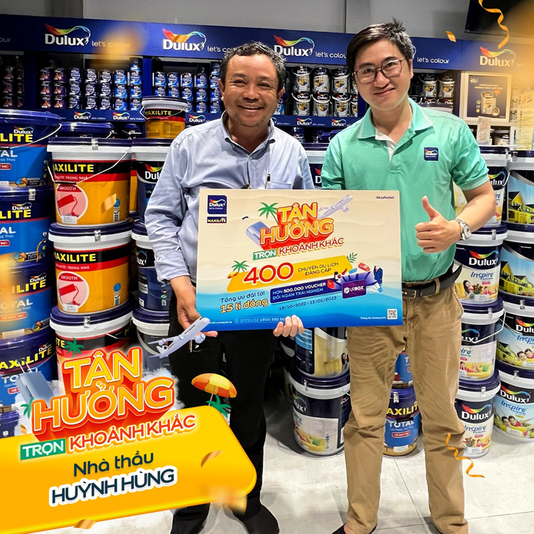 AkzoNobel trao tặng hàng trăm giải thưởng với giá trị lên đến 15 tỷ đồng
