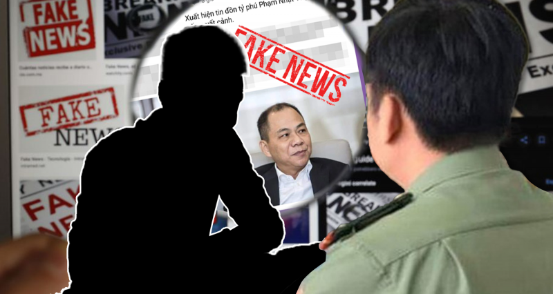 Xử phạt người tung tin Chủ tịch Vingroup 'chống lưng' sao Việt