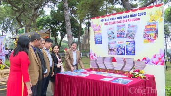 Hội báo Xuân 2023 Gia Lai: Giới thiệu 900 ấn phẩm báo chí tới bạn đọc
