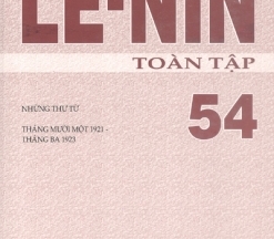 Lênin toàn tập - Tập 54