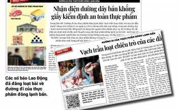 Đường đi của thực phẩm đông lạnh bẩn: Có dấu hiệu hình sự sẽ chuyển hồ sơ sang cơ quan công an