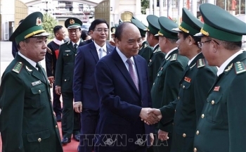 Chủ tịch nước kiểm tra công tác ứng trực dịp Tết của Bộ đội Biên phòng tỉnh Đắk Lắk