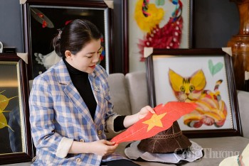 Cô giáo khởi nghiệp thành công với thương hiệu “Lá khô handmade”