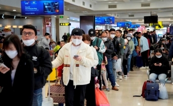 Bốn ngày Tết Quý Mão: Có hơn 300.000 khách qua sân bay Nội Bài