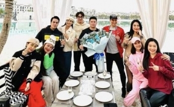 'Cặp đôi tin đồn' Huyền Lizzie - Đình Tú tái ngộ sau Tết