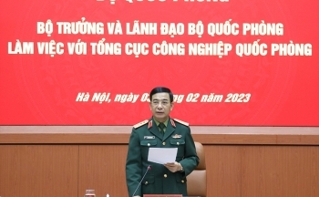 Đại tướng Phan Văn Giang: Đẩy nhanh tiến độ sản xuất, chế tạo một số loại vũ khí mới, hiện đại