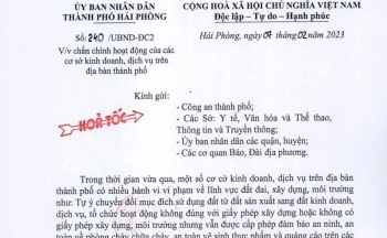 TP Hải Phòng: Siết chặt quản lý hoạt động của các cơ sở kinh doanh, dịch vụ