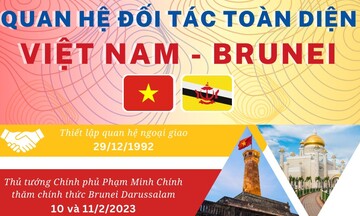 Infographics | Quan hệ Đối tác toàn diện Việt Nam - Brunei