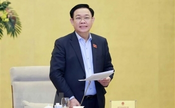 Chủ tịch Quốc hội Vương Đình Huệ chủ trì cuộc làm việc về dự án Luật Hợp tác xã