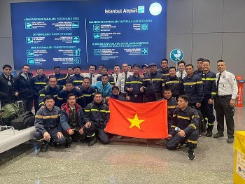 Hoàn thành xuất sắc nhiệm vụ cứu nạn, cứu hộ tại Thổ Nhĩ Kỳ, Bộ Công an khen thưởng đoàn công tác