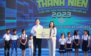 Photo: Quyền Chủ tịch nước dự Lễ khởi động Tháng Thanh niên 2023