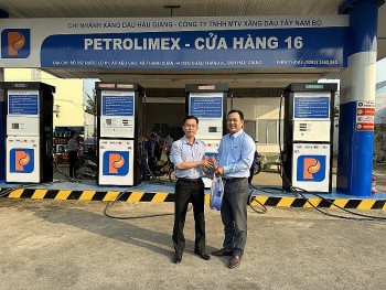 Chi nhánh Xăng dầu Hậu Giang khai trương Cửa hàng Xăng dầu số 16