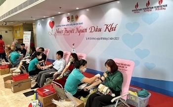 PVFCCo tổ chức ngày hội hiến máu “Nhiệt huyết người dầu khí”
