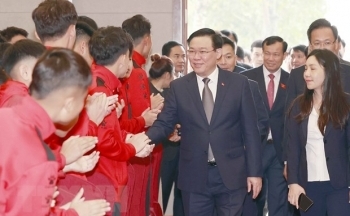 Chủ tịch Quốc hội Vương Đình Huệ thăm, làm việc tại tỉnh Hưng Yên