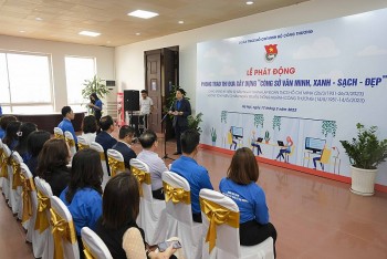 Đoàn thanh niên Bộ Công Thương thi đua xây dựng “Công sở văn minh, xanh - sạch - đẹp”