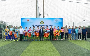 11 đội bóng tham dự Giải bóng đá nam Bộ Công Thương - MOIT League 2023