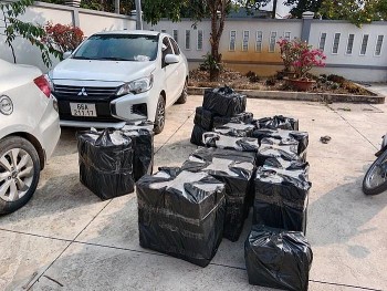 Triệt phá hàng loạt vụ buôn lậu thuốc lá ở Long An