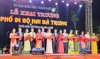 Thừa Thiên Huế: Khai trương phố đi bộ chuyên bán hàng thủ công mỹ nghệ, ẩm thực ba miền