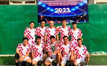 Chi đoàn DVK giành hạng Ba Giải Bóng đá gây quỹ an sinh xã hội